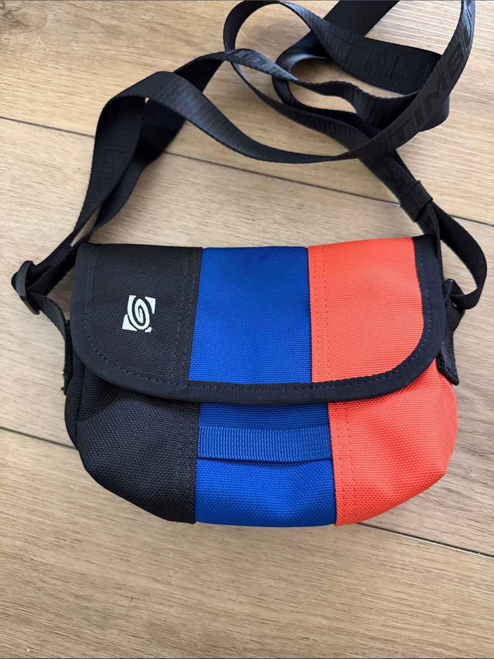 Colorblock Timbuk2 Crossbody Bag - Black Blue Orange